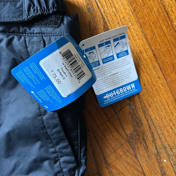 Columbia Ice Slope II Black Ski/Snow Pants - Large/Size 14/16 - Picture 4 of 9